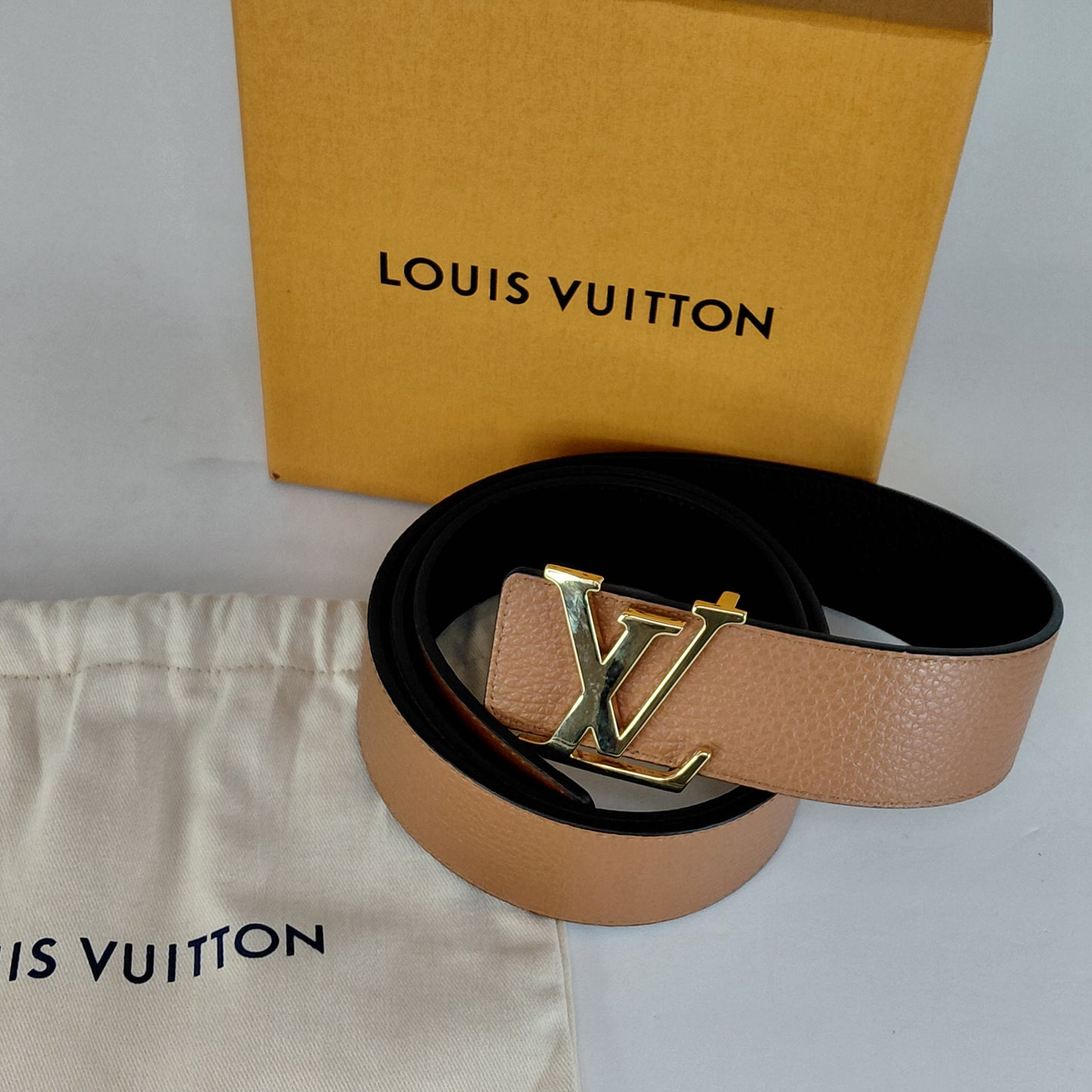 Cintura Reversibile Louis Vuitton