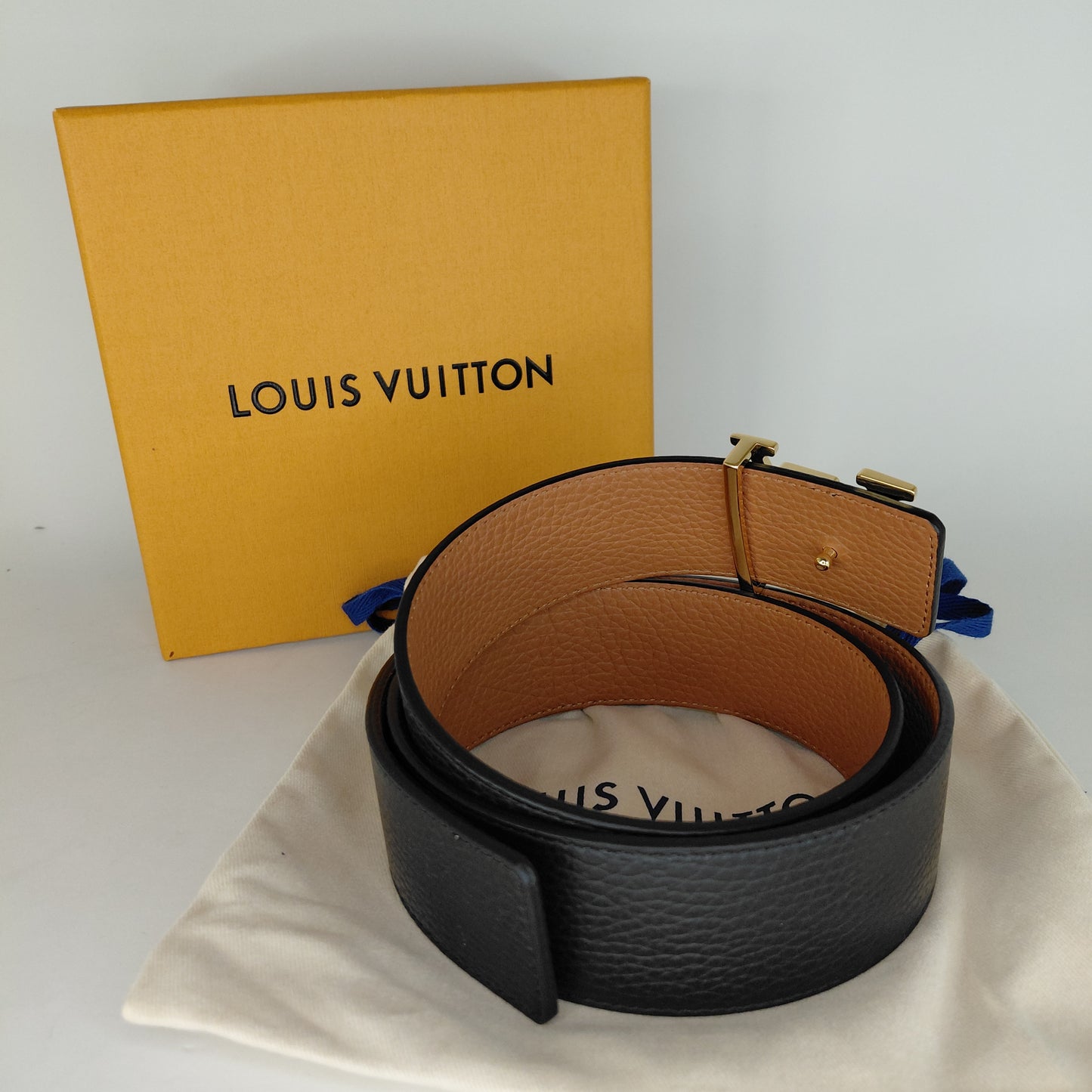 Cintura Reversibile Louis Vuitton