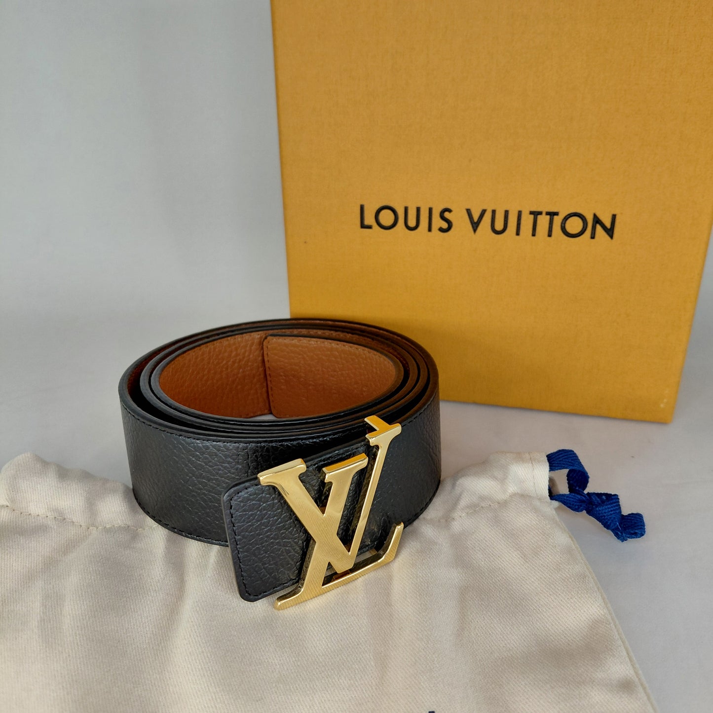 Cintura Reversibile Louis Vuitton
