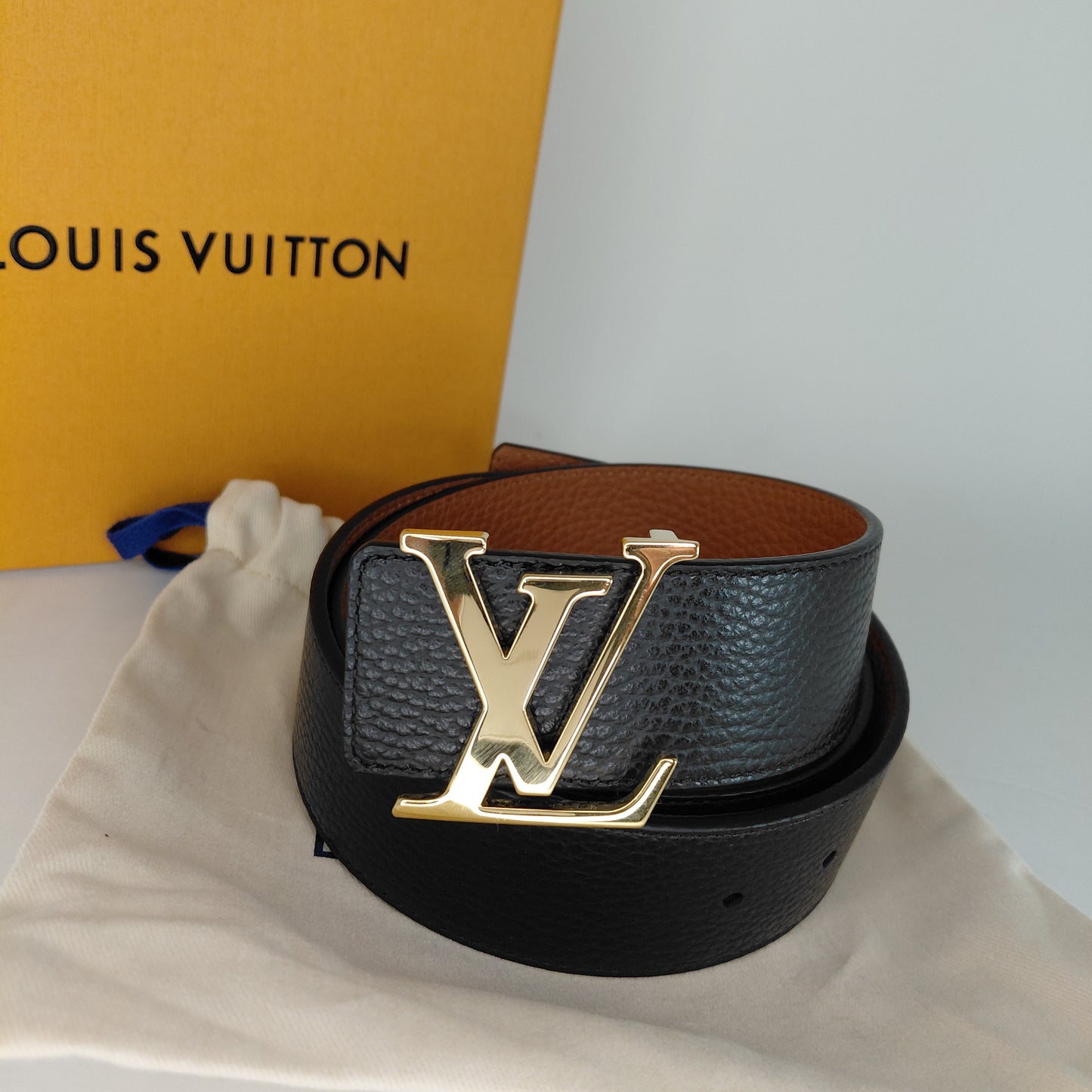 Cintura Reversibile Louis Vuitton