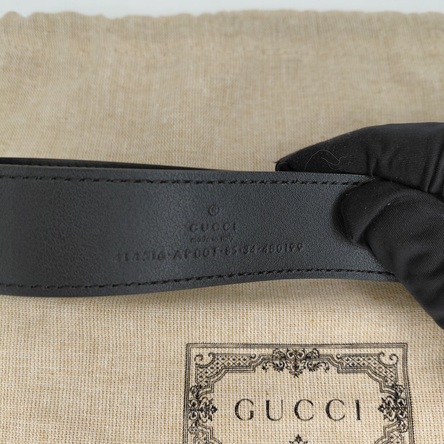 Cintura Gucci in Pelle