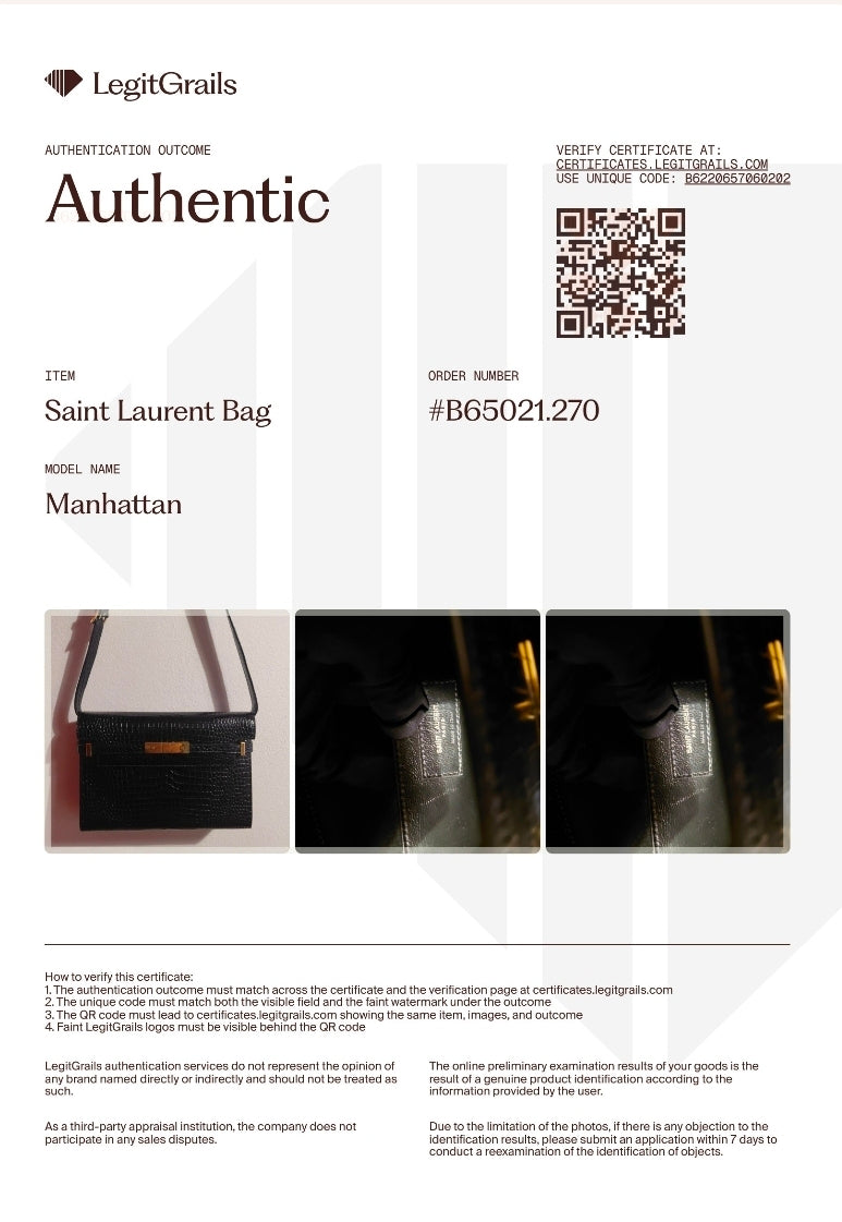 Borsa Manhattan Saint Laurent