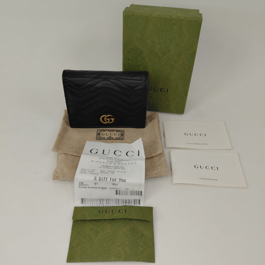 Portafoglio piccolo GG Marmont